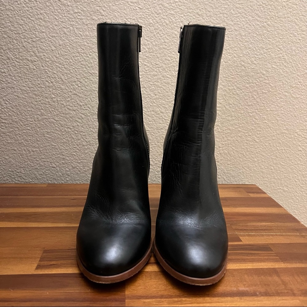 Barneys New York Leather Ankle Boots
